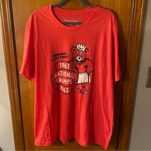 Homefield Cincy National Championship Red Graphic Men's Tee Cincinnati Bearcats